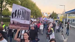 05102022 münchen Hasenbergl Demo für bezahlbares Leben Ende aller Coronamaßnahmen [upl. by Wiatt]