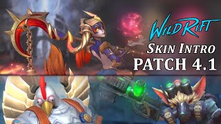 Skin Intros  Patch 41  Wild Rift [upl. by Ettore972]