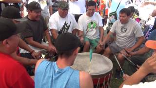 Whitefish jrs 1 Sat afternoon San Manuel Powwow 2014 [upl. by Anoirb842]