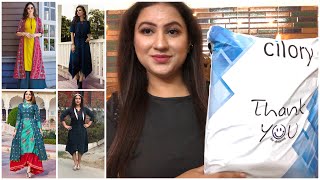 Online Shopping Review  Huge Affordable Cilory Party Wear Kurti Try On Haul Review [upl. by Kimberlyn353]