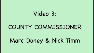 Video 3 Candidates for Okanogan Commissioner October 2024 [upl. by Chauncey]