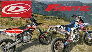 Fantic 125 4t VS Beta RR 125 4t  STREET RACE 3 [upl. by Hazem]