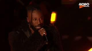 Kojey Radical  Pusher Man BWI Live Performance at the MOBOAwards  2022 [upl. by Neik]