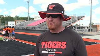 OZone Waynesville Football Coach Kyle Barkley discusses upcoming season [upl. by Tricia]