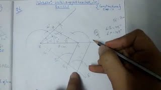 Chapter 11 Exercise 111 Q6 Constructions of Maths class 10 NCERT [upl. by Dita]