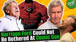 Harrison Ford Answering Questions At Comic Con Is WILD [upl. by Nickola128]