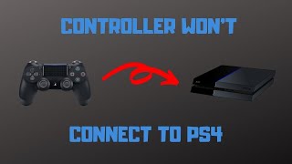 How to Connect PS4 Controller To PS4 [upl. by Lyrac]