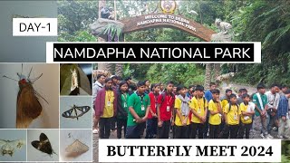 Butterfly Meet 🦋 🦋 2024 Namdapha National Park educational tour LWS School Miao day1 [upl. by Riba]