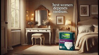 🩲 Depend Fresh Protection Adult Incontinence amp Postpartum Bladder Leak  Best Women Depends Medium 🩲 [upl. by Rasure]