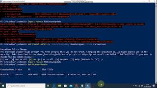 how to update windows using CMD and Powershell [upl. by Lleneg]