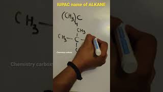 how to write Iupac name of Neopentane organic chemistry [upl. by Traver]