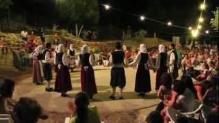 Traditional Greek Music And Dance Night Kefalonia Island Greece [upl. by Kameko]