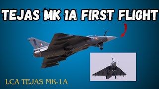 Tejas MK1A completes maiden flight first delivery soon [upl. by Sennahoj412]