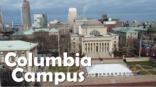 Columbia University in the City of New York  4K Campus Drone Tour [upl. by Esinereb471]