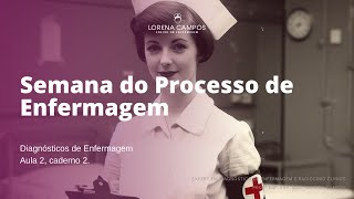 Semana do Processo de Enfermagem  Aula 2 Diagnósticos de Enfermagem [upl. by Peers]