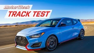 2019 Hyundai Veloster N  Track Test [upl. by Vina]