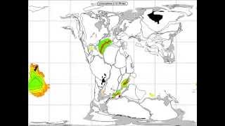 Scotese Animation Sea Floor Spreading 200Ma  Presentday [upl. by Sagerman]