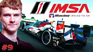 My First IMSA Race On iRacing  Road To 5K iRating Part 9 [upl. by Shepp]