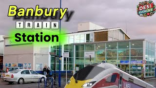 Banbury Oxfordshire train station 🇬🇧 [upl. by Neu]