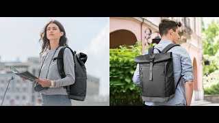 Inateck Sac à Dos Femme Homme Imperméable Antivol Sac Ordinateur 17 Pouces Sac à Dos Vélo [upl. by Nyliac943]