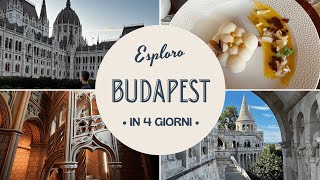 Cosa vedere a Budapest in 4 giorni  MAPPA completa delle attrazioni [upl. by Vivia775]