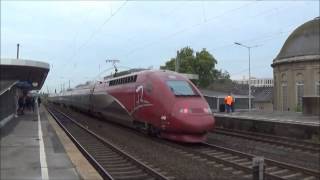 Thalys PBKA Durchfahrt Köln MesseDeutz [upl. by Arammat]