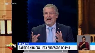 Debate com partidos sem assento parlamentar  Legislativas 2022 [upl. by Coyle]