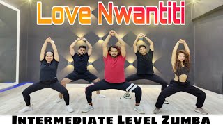 Love Nwantiti  Intermediate Level Fitness Choreo  Akshay Jain Choreography [upl. by Celin758]