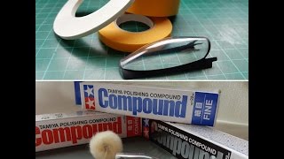 Aircraft Canopies amp How to Use Tamiya Polishing Compounds  The Inner Nerd [upl. by Aleunam]