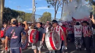 CARAVANA CHIVAS EN CALIFORNIA 🐐❤️🔥  CHIVAS 22 GALAXY  futbol chivas [upl. by Hobbs]