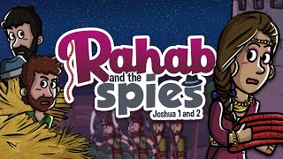 Rahab and the Spies  Animated Bible Stories  My First Bible  34 [upl. by Ivo]