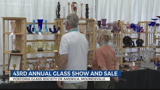 The best of American glass at the 43rd Fostoria show [upl. by Fredericka109]