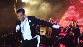 ROBBIE WILLIAMS  FEEL  ANGELS  Rock in Río LISBOA [upl. by Maidy]