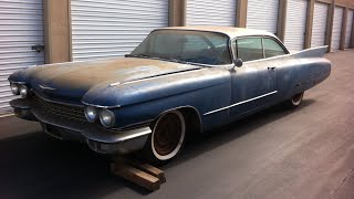 1960 Cadillac found in a STORAGE unit 1960Cadillac 1960Caddy barnfind [upl. by Lebna]