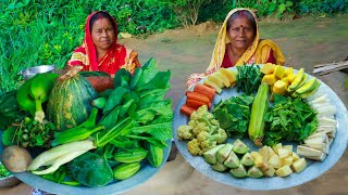 Bengali Niramish Labra Recipe  Mixed Vegetable Recipe [upl. by Eirak]