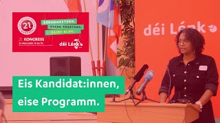 21 Kongress Kandidatinne fir dEuropawalen an eise Programm [upl. by Morlee510]