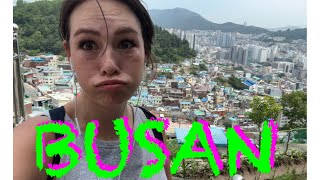 Busan  week 14 solo travel  Gamcheon village running man SPA and POOPOO land [upl. by Adnwahsal]