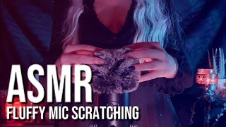 🎙️ FLUFFY MIC SCRATCHING  BLUE YETI LOFI FIRE SOUNDS  ASMR FOR SLEEP RELAXATION amp TINGLES [upl. by Prouty]