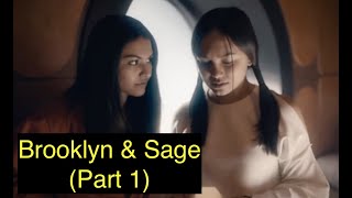 Brooklyn and Sage Part 1  Lesbian Storyline [upl. by Amapuna152]