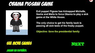 Obama vs Pigsaw Walkthrough [upl. by Akkahs461]