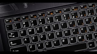 Lenovo IdeaPad Y580 Backlit Keyboard [upl. by Ilene]