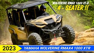 2023 Yamaha Wolverine RMAX4 1000 XTR Review Specs Colors and Price [upl. by Edwards249]