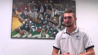 Interview of Domas Sabonis [upl. by Dreda]