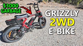 Ariel Rider Grizzly Long Term Review 2WD Dual Motor EBike  3000 Garbage After Only 20 Miles [upl. by Nanyt937]