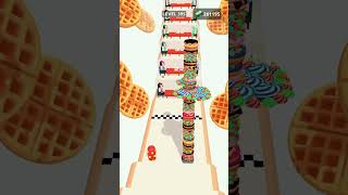 Pancake Run V2 Gameplay  Level 395 [upl. by Aihsekyw]