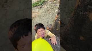 Zenu ko balloon chahiye🤪🤣viralshorts funny balloon [upl. by Einehpets]