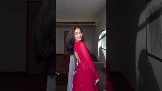 Maroon Backless Suit Set  Festive Set  Diwali Outfit  Sapana Malik OOTD  GRWM  Splitsvilla [upl. by Anerac787]