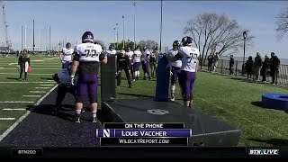 A Look at the Northwestern OLine [upl. by Setiram]