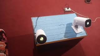 projector hy300 and p30like subscribe viralvideo [upl. by Anaj]