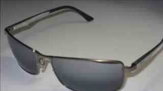 Ray Ban RB3498 Mat Gunmetal Silver Polarized Sunglasses [upl. by Kcirdahc]